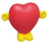 pelota antiestrés promocional (promotional stress ball) Corazón con pies y manitas