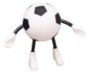 pelota antiestrés promocional (promotional stress ball) soccer, balón de fútbol, con Pies y manitas