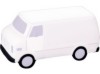 pelota antiestrés promocional (promotional stress ball) Van, Camioneta blanca, camioneta de carga, furgoneta