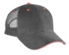 gorra malla nacional en color negra con broche sujetador de plástico tinta textil o inflatex. (cachuchas y gorras publicitarias promocionales)