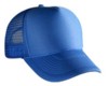 gorra malla nacional en color azul rey con broche sujetador de plástico tinta textil o inflatex. (cachuchas y gorras publicitarias promocionales)