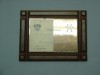 diploma Crómico en placa de aluminio Anodizado de 175 mm x 250 mm, grabado con sus datos, en base de cristal, poliéster (polyester), o madera, con su logotipo impreso y o grabado