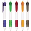 bol�grafo promocional (plumas publicitarias) (promotional pens) de pl�stico zoe. Colores: azul, verde, rojo, amarillo y negro