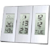 reloj multifunciones, con termometro, calendario, alarma, snooze e hidrometro