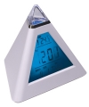 reloj promocional (relojes publicitarios) triangular con termómetro